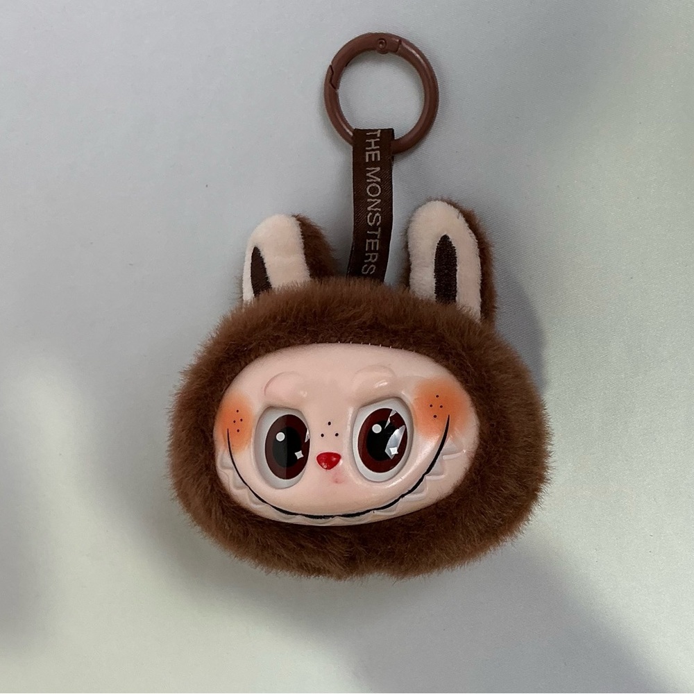 Labubu The Monsters Brown SECRET Cocoa Macaron Keychain Musical Pop Mart New